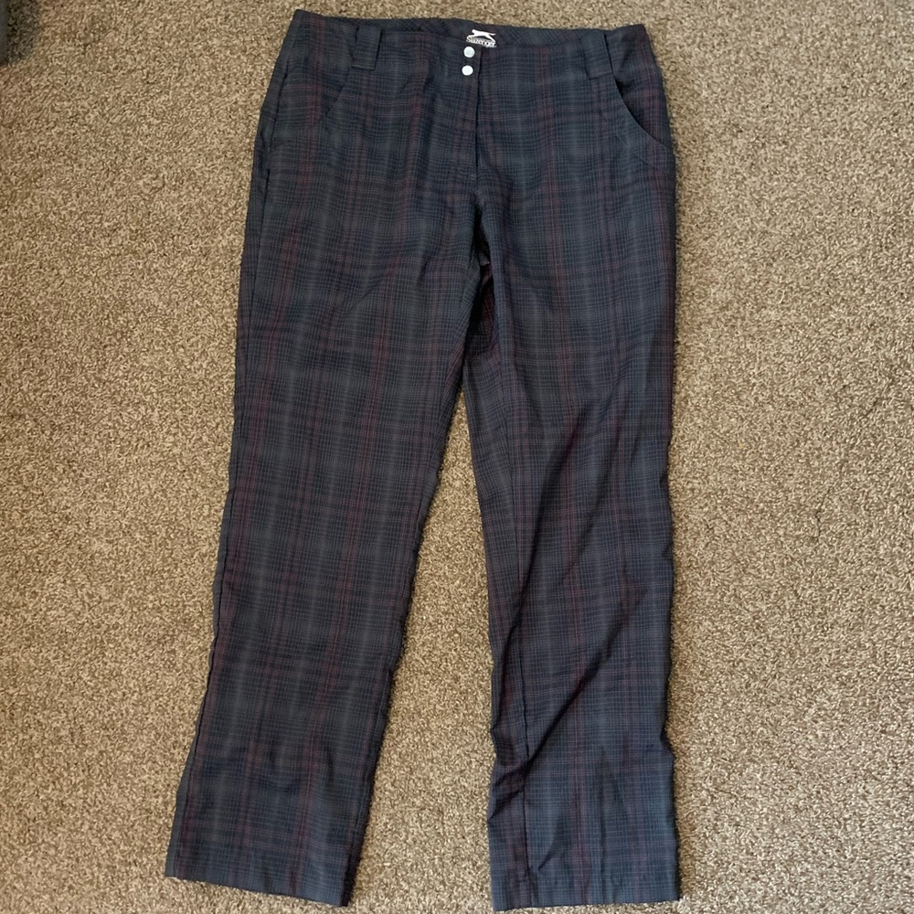 Slazenger Plaid Golf Pants Women’s Size 8